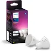 Philips Hue White & Color Ambiance GU10 - Spot Connecté - (pack De 2)