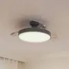 Philips Atlas Ventilateur de plafond 28 W, 35 W (Ø x H) 490 mm x 418 mm nickel