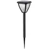 Lampe de jardin solaire - PHILIPS - Vapora - LED 1.5 W - Blanc chaud - Noir