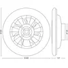 Philips Lighting Ventilador de Techo Amigo con Luz Led y Mando Blanco