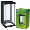 Philips - Applique extérieure led ulyzo 12W 2700K 1500lm IP44 noir