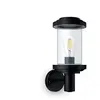 Applique extérieure LISTRA E27 IP44 ronde noir Philips