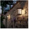 Philips Applique murale LED Camill, noir/blanc, Ø 14 cm