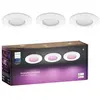 Philips Hue White & Color Ambiance Lumière Fine Encastrée 90 mm