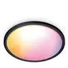 Plafonnier Wi-Fi couleur SuperSlim, 22W, noir - 929003301001 - WIZ