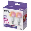 WIZ Pack de 2 Ampoules LED Intelligentes WiFi 8,5W E27 A60 RGB