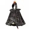 Souza For Kids Cape de dragon noir (5-7 ans)