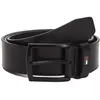 Tommy Hilfiger Ceinture Homme Denton Matte 3.5 Ceinture Cuir, Noir (Black), 100