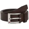 Tommy Hilfiger Ceinture Homme New Aly Belt Ceinture Cuir, Marron (Testa Di Moro), 110