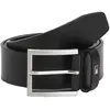 Tommy Hilfiger Ceinture Homme Hampton 4.0 Ceinture Cuir, Noir (Black), 100
