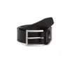 Tommy Hilfiger Ceinture Homme Hampton 4.0 Ceinture Cuir, Noir (Black), 90