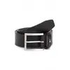 Tommy Hilfiger Ceinture Homme Hampton 4.0 Ceinture Cuir, Noir (Black), 95