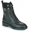 Boots Calvin Klein Jeans  RUBBER SOLE COMBAT BOOT W/HW
