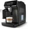 Philips Machine à café entièrement automatique série 2200, 2 réglages de café, mousseur de lait, noir (EP2334/10)
