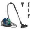 Philips 5000 Series Aspirateur sans Sac - Moteur De 900 W; Technologie PowerCyclone 7; Filtre Antiallergique H13 ; Buse TriActive LED, Compact Et Léger (FC9557/09)