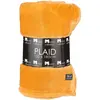 In The Mood Plaid polaire jaune 180x130