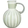 Mica Decorations Vase en verre vert clair H21