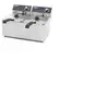 Friteuse professionnelle - 2 x 8L - 2 paniers - 2,8 kg de frites - Maxima
