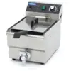 Friteuse - 10L - 1 panier - avec robinet de vidange - Maxima