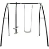 AXI Set de Balançoire en métal en anthracite and crème 3 agrès
