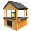 Axi lynn maisonnette en bois, marronanthracite, cuisine pour enfants