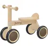 Sunny Draisienne avec panier, 4 roues en bois naturel  - 1,5 an à 3 ans