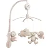 Baby's Only Mobile musical Animals vieux rose-warm linen