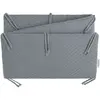 Tour de lit Grace Nordic Blue (pour lits 60 x 120 ou 70 x 140 cm)