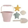 Set de plage rose (5 pièces)