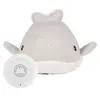 FLOW Peluche bruit blanc rechargeable baleine Moby gris