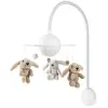 FLOW Mobile pour bébé en bois Milo le lapin