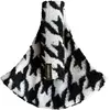 Wildride - Porte-bébé teddy Noir/Blanc taille unique
