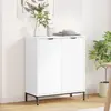 vidaXL Vidaxl Buffet Blanc 69,5 X 33 X 82 Cm Bois D'ingénierie