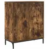 vidaXL Vidaxl Buffet Chêne Fumé 69,5 X 33 X 82 Cm Bois D'ingénierie