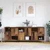 vidaXL Buffets 3 pcs Bois ancien 180 x 35 x 70 cm Bois d'ingénierie
