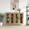 vidaXL Armoires Murailles 2 pcs chêne artisanal 69,5 x 34 x 90 cm