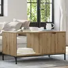 vidaXL Table basse artisanale en chêne 90 x 49 x 46 cm Bois composite