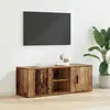 vidaXL Armoire TV vieux bois 100 x 31,5 x 35 cm Bois composite