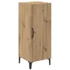 vidaXL Sideboard chêne artisanal 34,5 x 34 x 90 cm Bois composite