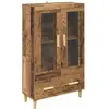 vidaXL Haut Armoire Bois Ancien 70 x 31 x 115 cm Bois d'ingénierie