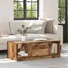 vidaXL Table basse en vieux bois 100 x 50 x 36 cm Bois composite