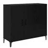 vidaXL Sideboard Chêne noir 34 x 90 x 80 cm Bois composite