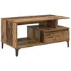 vidaXL Table basse Bois ancien 90 x 49 x 45 cm Bois d'ingénierie