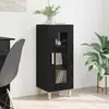 vidaXL Chêne noir 34,5 x 32,5 x 90 cm Bois d'ingénierie