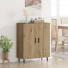 vidaXL Buffet Chêne artisanal 69,5 x 34 x 90 cm Bois d'ingénierie