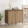 vidaXL Buffet 2 pièces Artisan chêne 40 x 35 x 70 cm