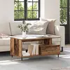vidaXL Table basse Bois ancien 90 x 49 x 45 cm Bois d'ingénierie