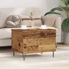 vidaXL Table basse Bois Ancien 60 x 44,5 x 45 cm Bois d'ingénierie
