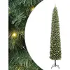 vidaXL Vidaxl Sapin De Noël Artificiel With Leds Vert 270 Cm Pvc