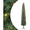 vidaXL Vidaxl Sapin De Noël Mince Avec 300 Led Vert 300 Cm Plastique E...
